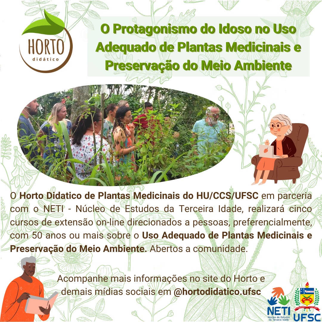 Horto Didático de Plantas Medicinais do HU/CCS